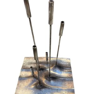 Christofle Silverplate Candelabra, France, 1950s