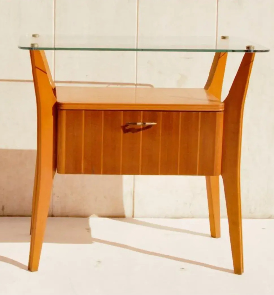 Pair of Gio Ponti Nightstand Tables for Cantù, Italy, 1950s - Image 2