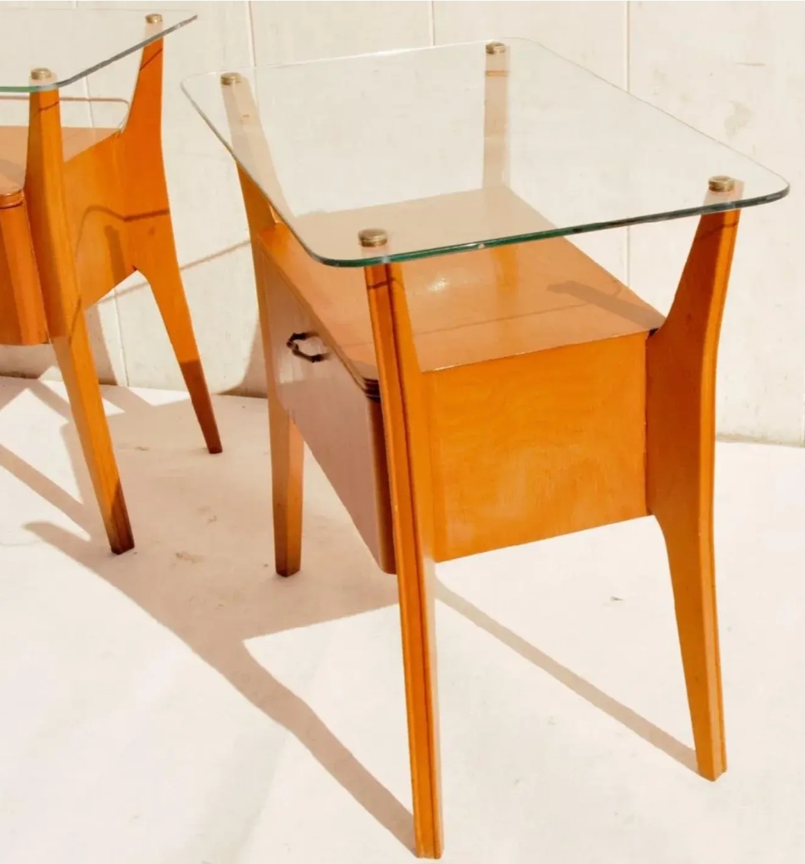 Pair of Gio Ponti Nightstand Tables for Cantù, Italy, 1950s - Image 5