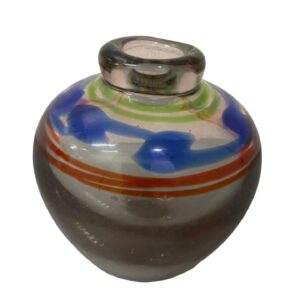 Colorful Vintage Murano Vase, Italy 1960s