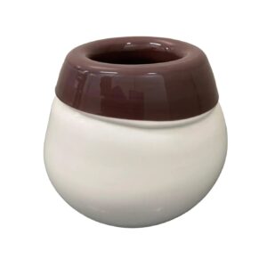 1990s Postmodern Italian Glass Decorative Vase